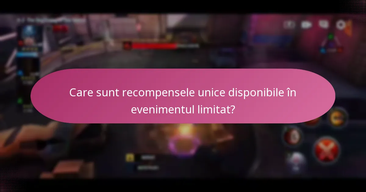 Ce îmbunătățiri pentru personaje sunt disponibile prin participarea la eveniment?