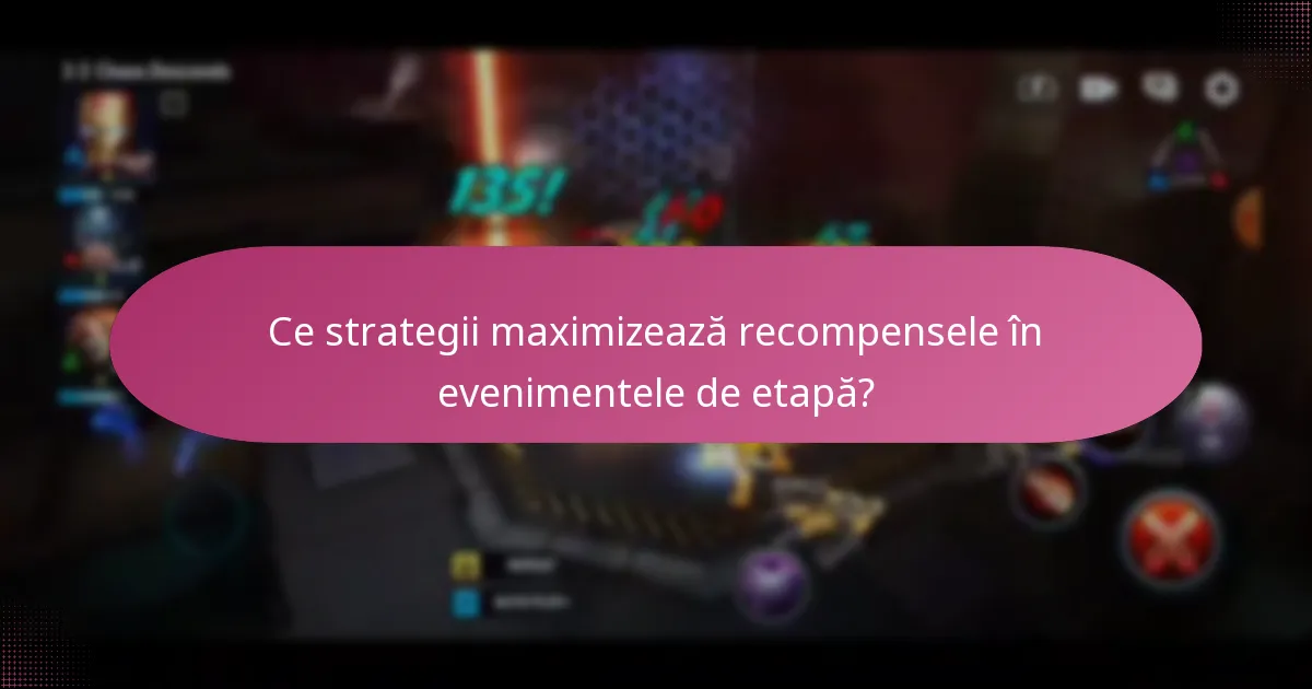 Care evenimente de etapă oferă cele mai bune premii?