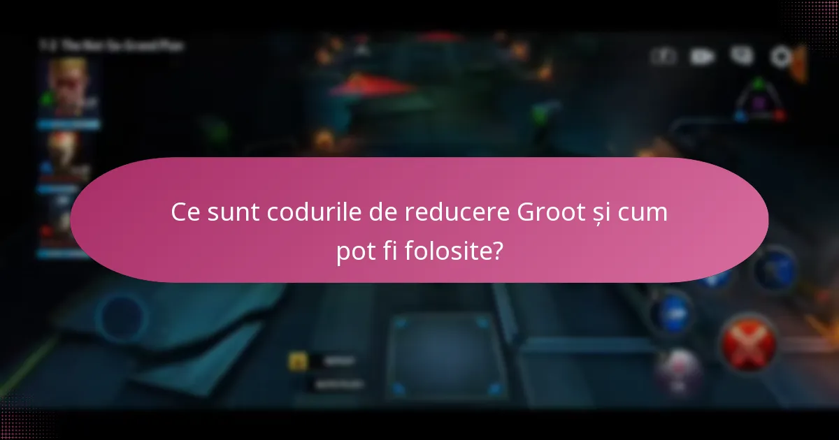 Cum funcționează îmbunătățirile pentru personaje pentru Groot?